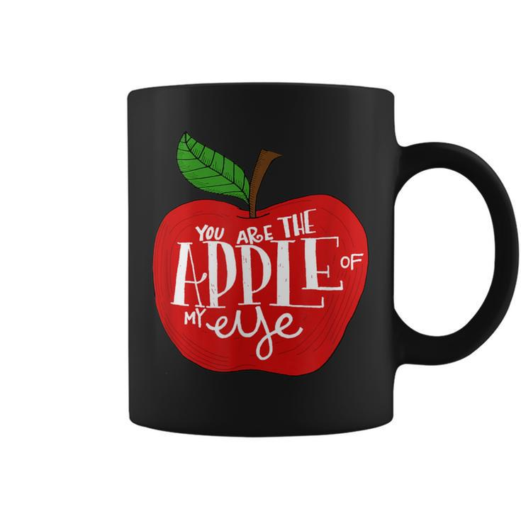You Are The Apple Of My Eye Red Apple Coffee Mug