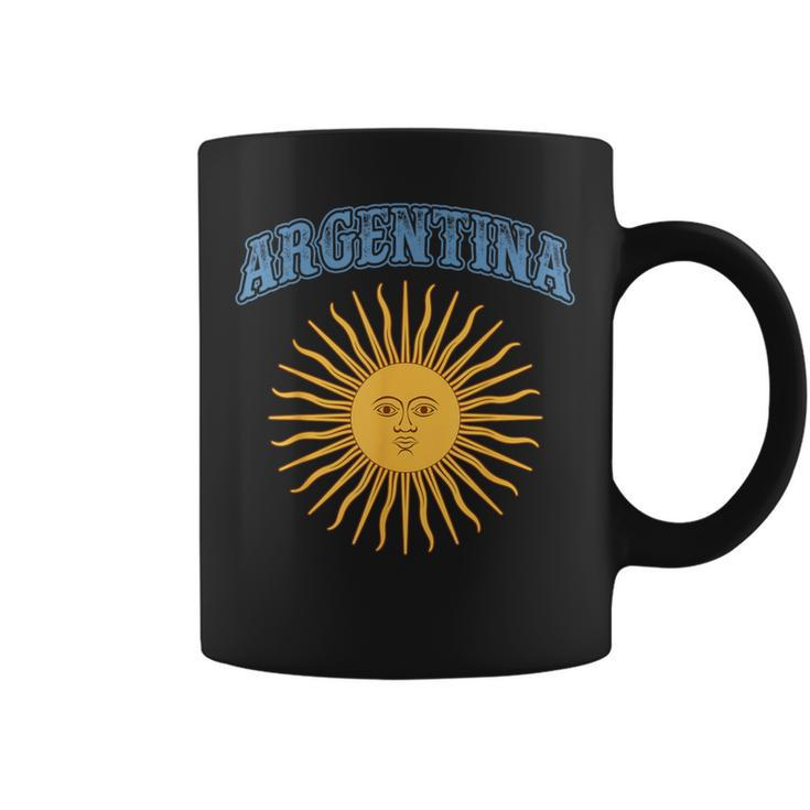 Argentina Hispanic Heritage Month Sun May Argentinian Flag Coffee Mug