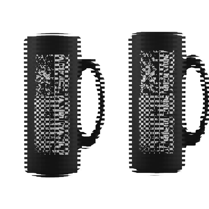 Armed And Dadly Funny Deadly Father Fathers Day Gun Pun Coffee Mug