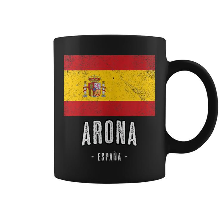 Arona Spain Es Flag City Top Bandera Ropa Coffee Mug
