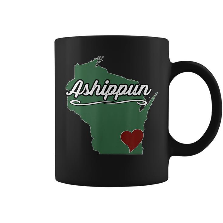 Ashippun Wisconsin Wi Usa City State Souvenir Coffee Mug