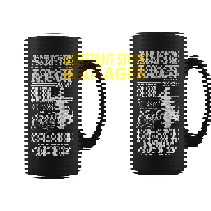 Assistant Store Manager Hearts Ninja Actual Job Title  Coffee Mug