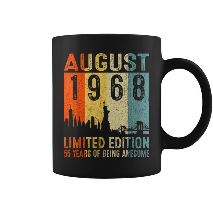 August 1968 Limited Edition 55 Years Of Being Awesome Coffee Mug