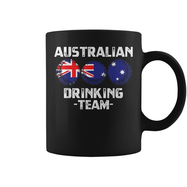 Australian Beer Drinking Team Flag Party Coffee Mug