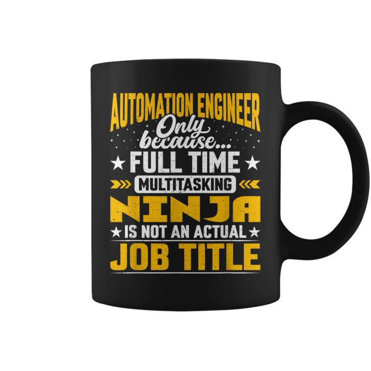 Automation Engineer Job Title Automation Technologist Coffee Mug