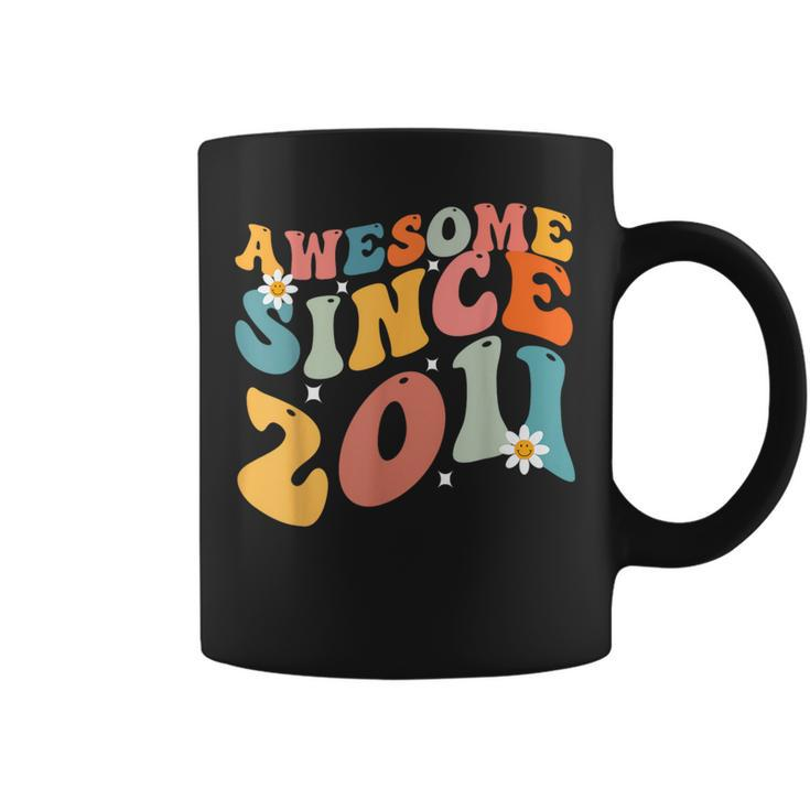 Awesome Since 2011 12Th Birthday Retro Born In 2011 Coffee Mug