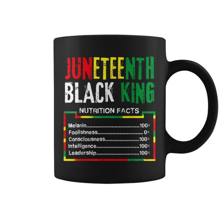 Awesome Junenth Black King Melanin Fathers Day Men Boys  Coffee Mug