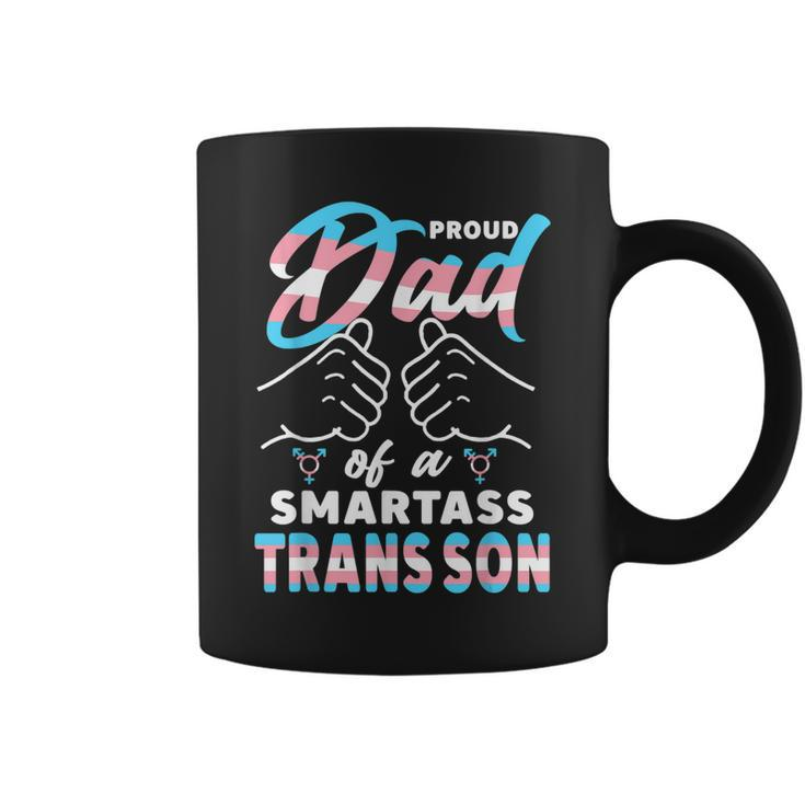Awesome Proud Trans Dad Pride Lgbt Awareness Fathers Day  Gift For Mens Gift For Women Coffee Mug