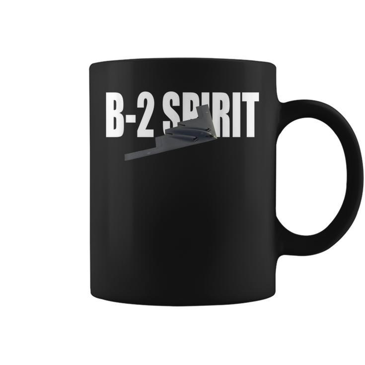 B-2 Spirit Bomber Airplane Coffee Mug