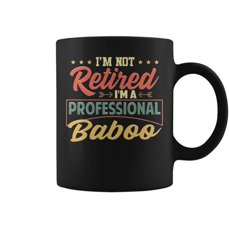 Baboo Grandpa Gift Im A Professional Baboo Coffee Mug