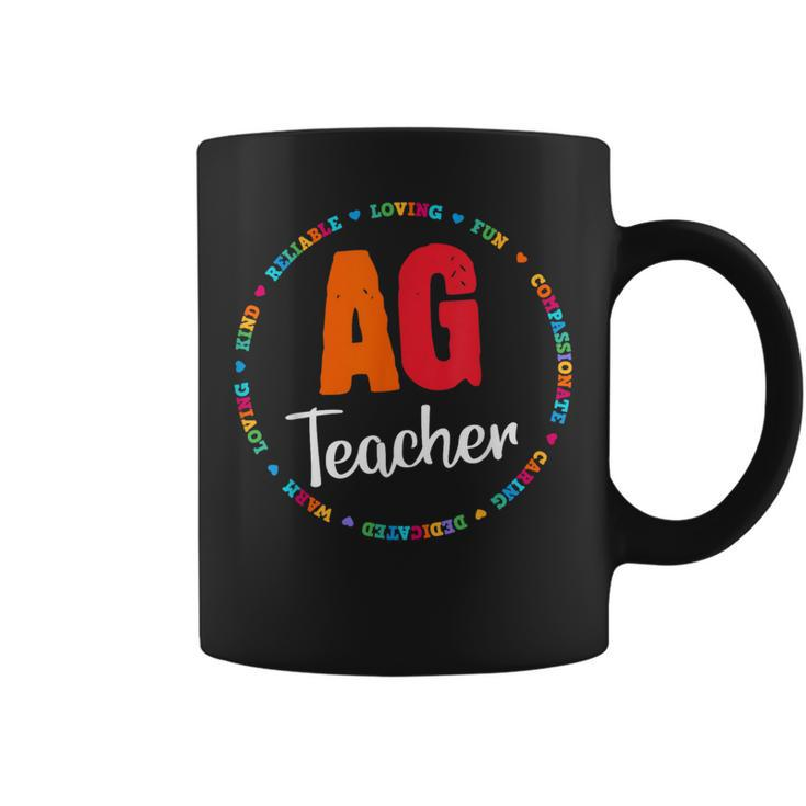 Back To School Agriculture Teachers Squad Ag Teacher Coffee Mug