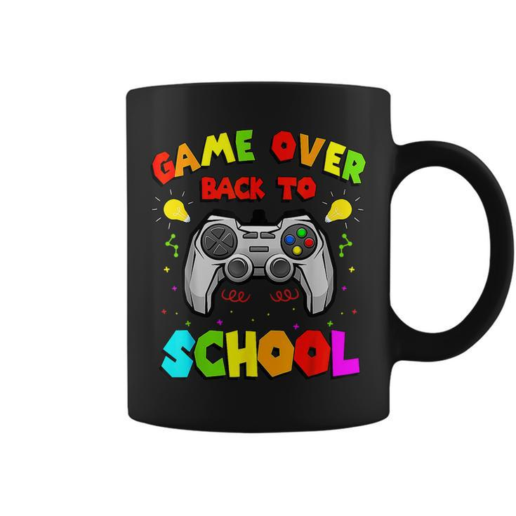 Back To School Funny Game Over Teacher Student Controller  Coffee Mug