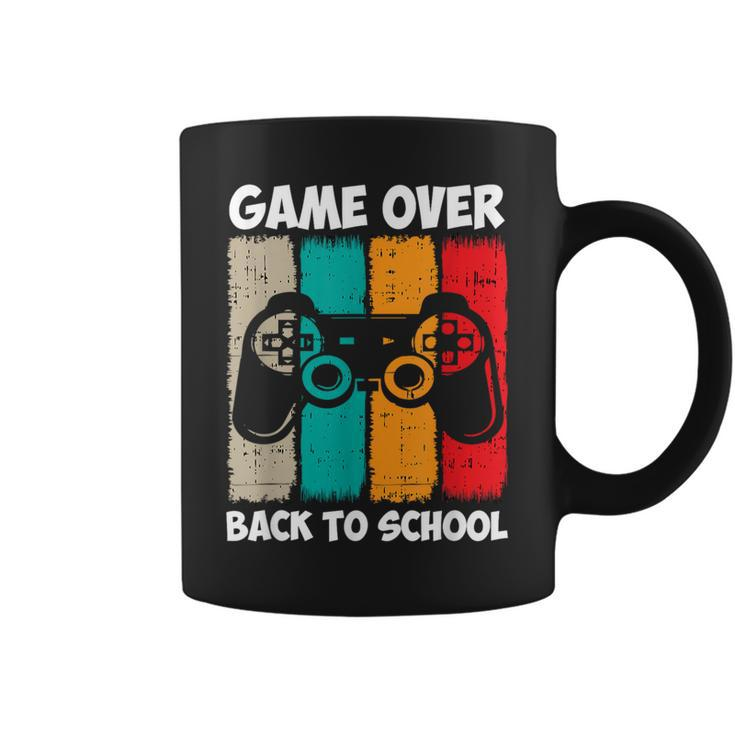 Back To School Funny Game Over Teacher Student Video Game  Coffee Mug