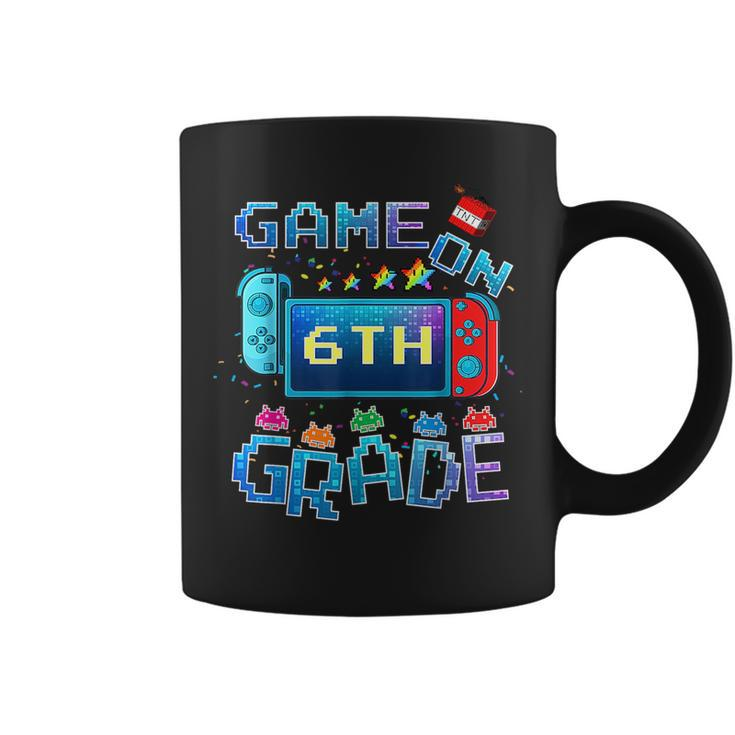 Back To School Game On 6Th Grade Funny Gamer Kids Boys Coffee Mug