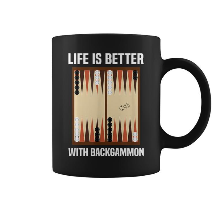 Backgammon Player Board Game Backgammon Coffee Mug