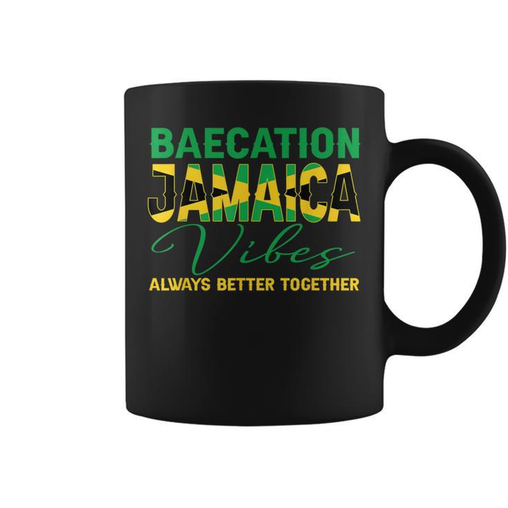 Baecation Jamaica Vibes Matching Couple Vacation Trip Coffee Mug
