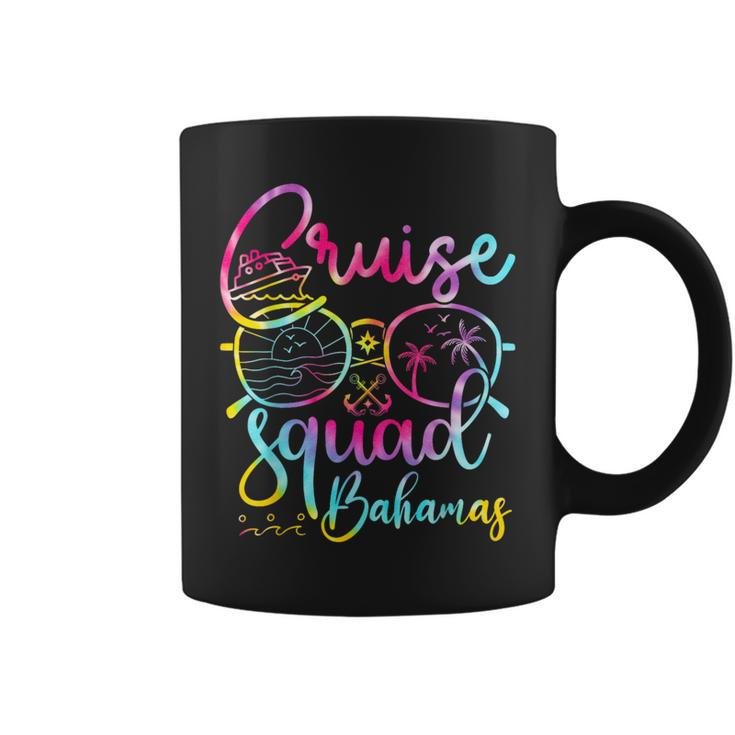 Bahamas Cruise Squad 2023 Tie Dye Holiday Family Matching Coffee Mug