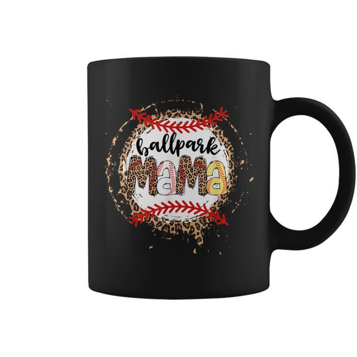 Ballpark Mama Baseball Softball For Women Mom  Coffee Mug