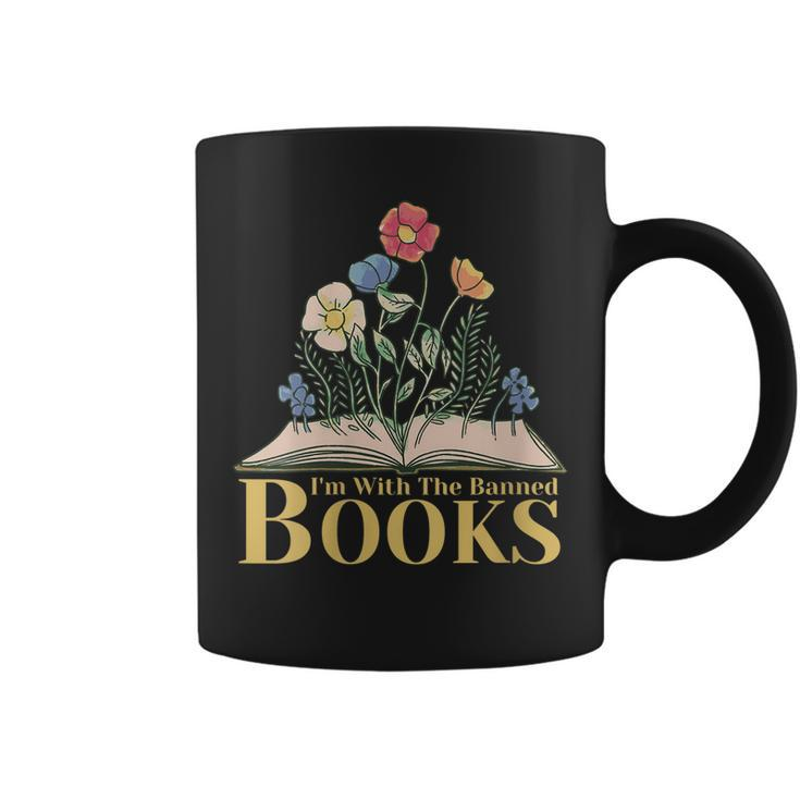 Banned Books Im With The Banned Books Coffee Mug