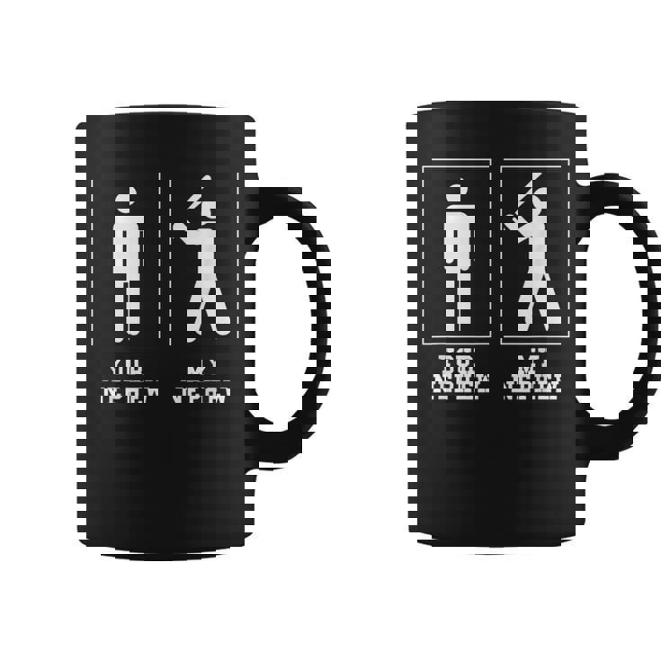 Baseball Uncle Baseball Aunt Coffee Mug