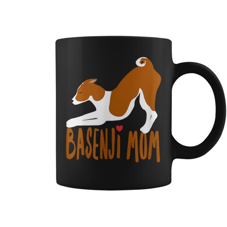 Basenji I Love My Mom -Cute And Fun For Dog People Coffee Mug
