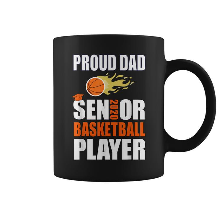 Basketball Player Proud Dad Senior Class Of 2020 Team  Coffee Mug
