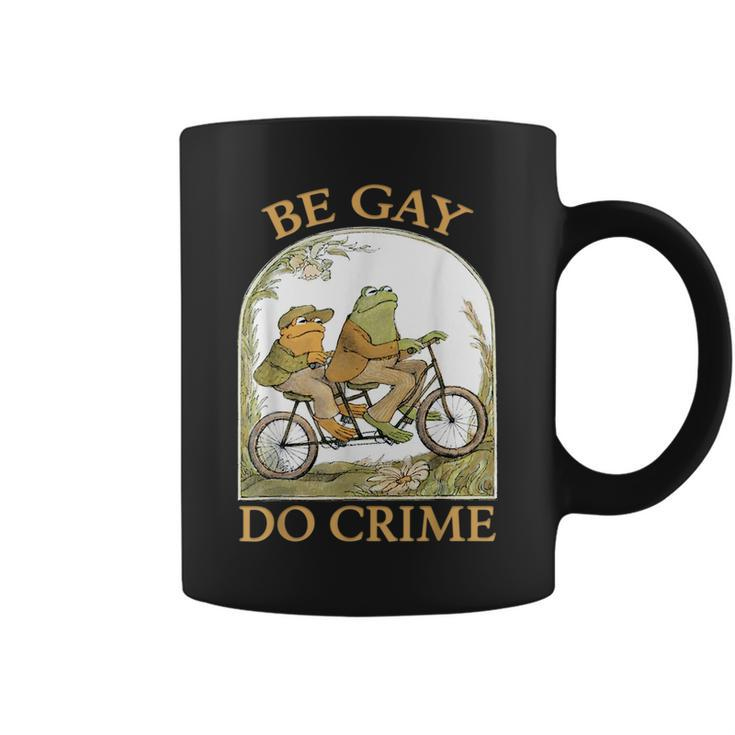 Be Gay Do Crime Frog And The Toad For Lgbtq Pride  Coffee Mug