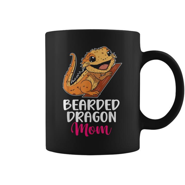 Bearded Dragon Mom Pet Lover Women Lizard Owner Reptile  Coffee Mug