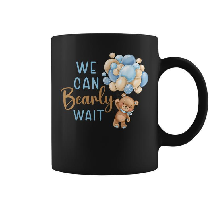 We Can Bearly Wait Gender Neutral Baby Shower Party Coffee Mug