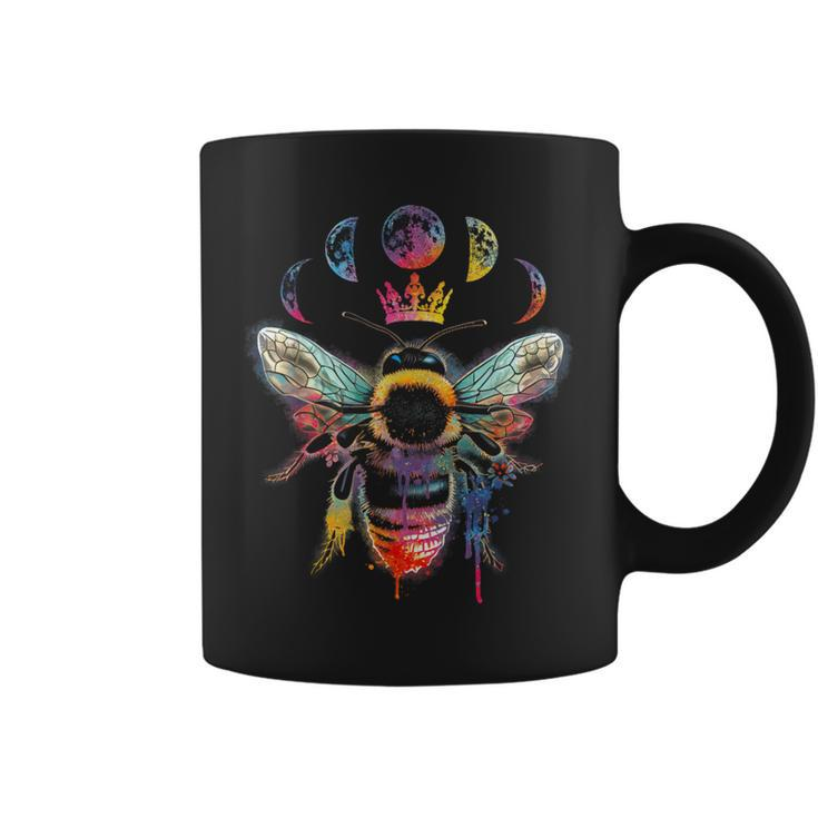 Beekeeping Animal Queen-Bee Nature Insect Bee Tie Dye Coffee Mug