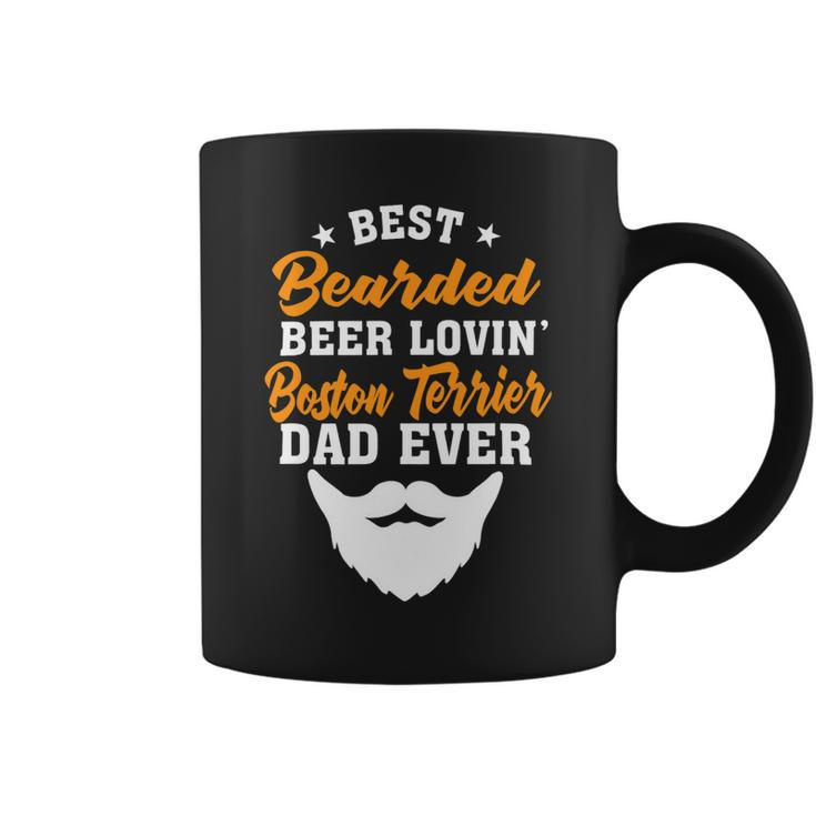 Beer Best Bearded Beer Lovin Saint Bernard Dad Funny Dog Lover Coffee Mug