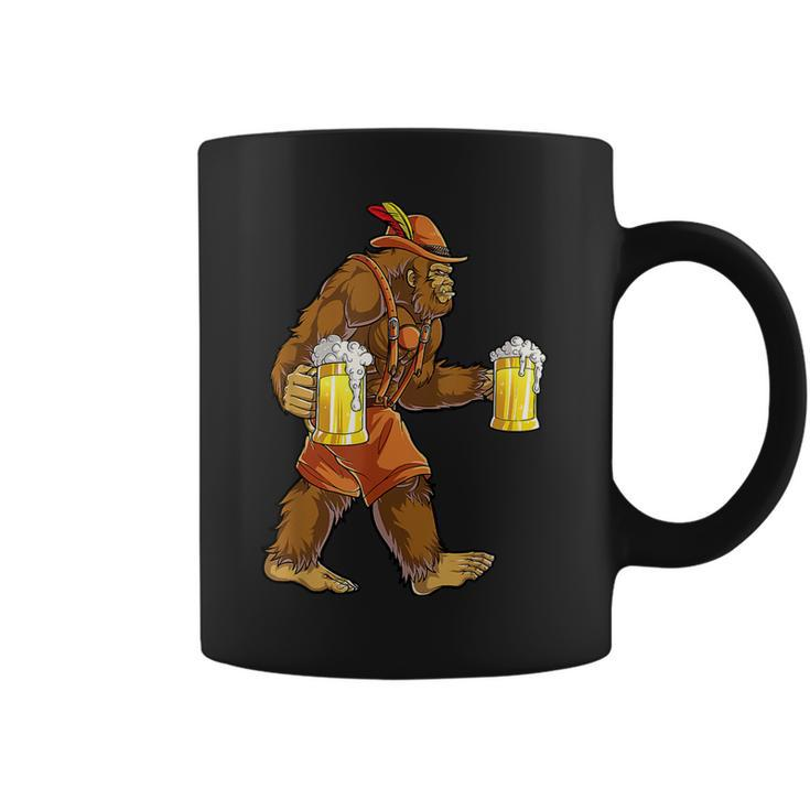 Beer Bigfoot Lederhosen Oktoberfest Men Prost Beer Tees8 Coffee Mug