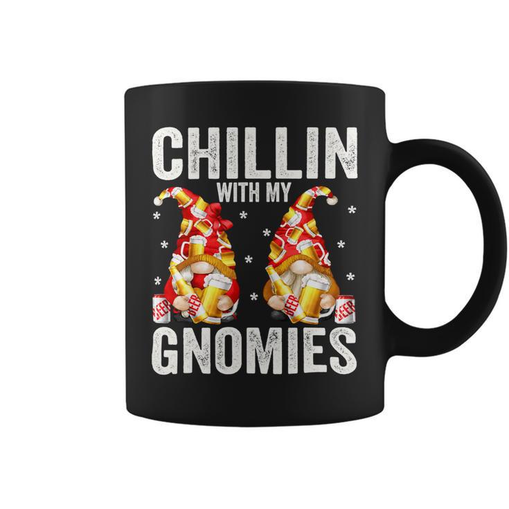 Beer Funny Beer Drinking Gnomes For Men Chillin With My Gnomies33 Coffee Mug