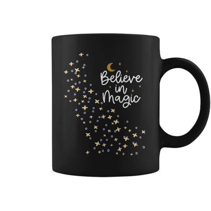 Believe In Magic With Moon And A River Of Stars Coffee Mug