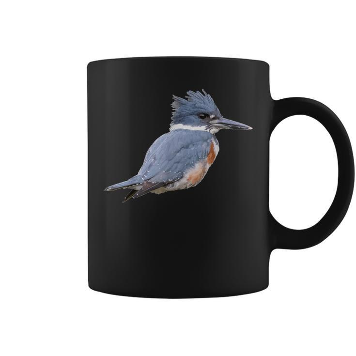 Belted Kingfisher Graphic Coffee Mug