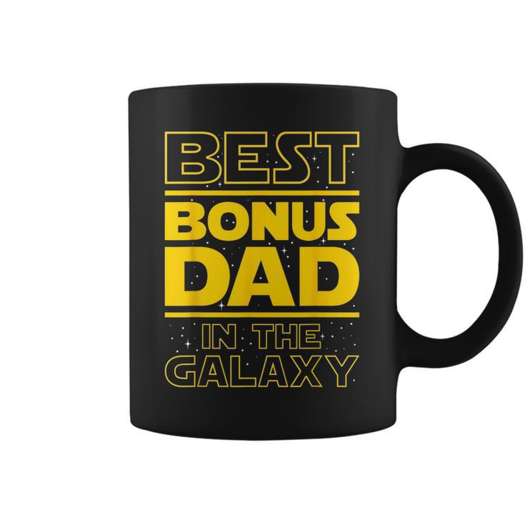 Best Bonus Dad In The Galaxy  Stepfather Stepdad Grandpa Coffee Mug