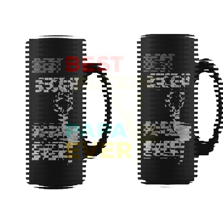 Best Buckin Papa Ever Gift For Father Gift For Men Coffee Mug