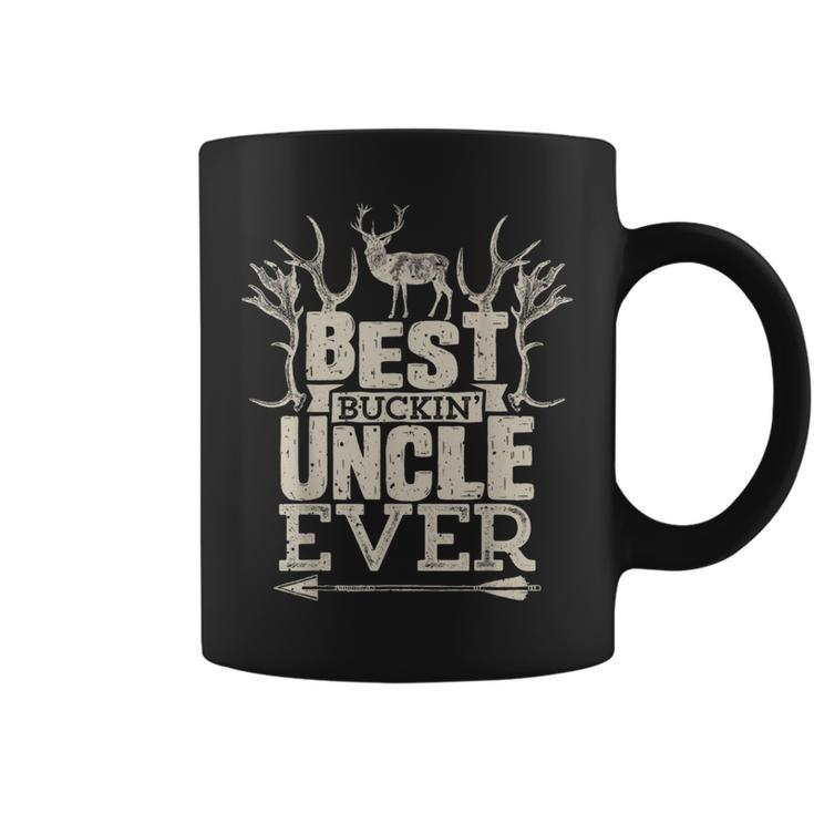 Best Buckin Uncle Ever T  Hunting Hunter Bucking Gift  Hunter Funny Gifts Coffee Mug