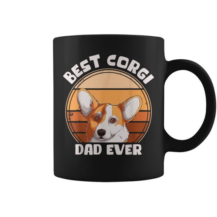 Best Corgi Dad Ever Corgi Dog Lover Corgi Dog Owner  Coffee Mug