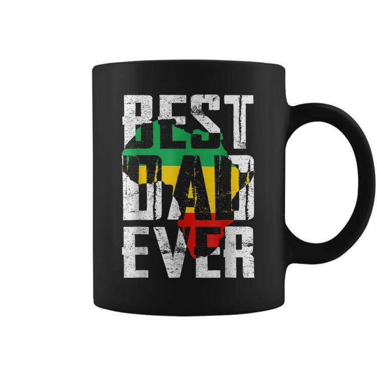Best Dad Ever Junenth Africa Map  Coffee Mug