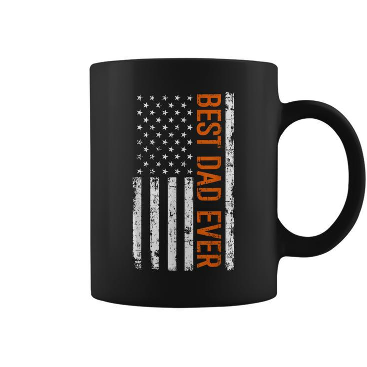 Best Dad Ever With Us American Flag Fathers Day Dad Gift Funny Gifts For Dad Coffee Mug