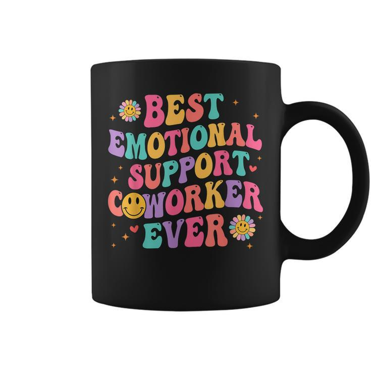 Best Emotional Support Coworker Ever  Coffee Mug