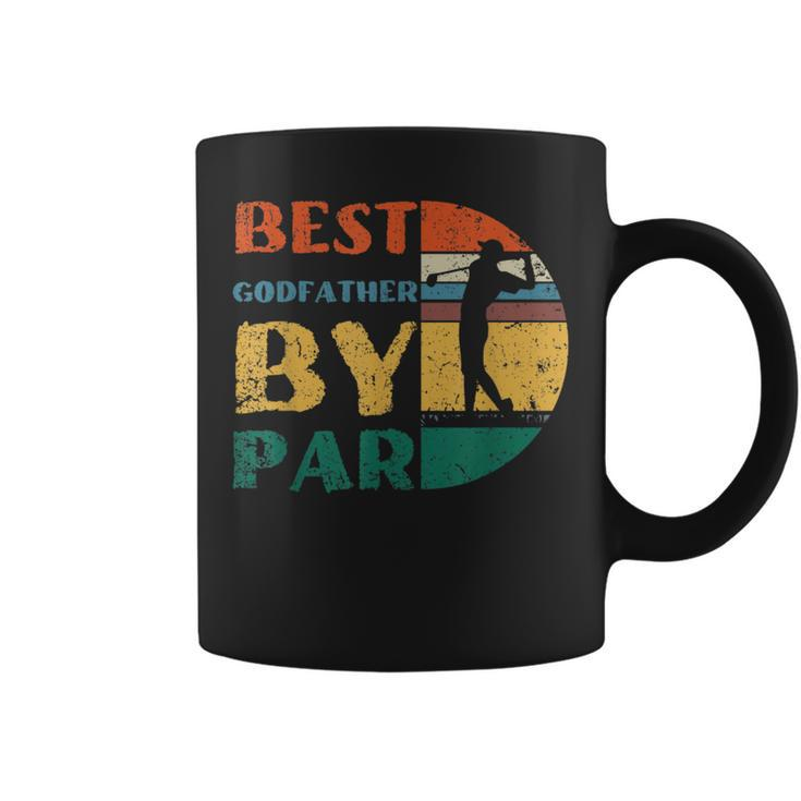 Best Godfather By Par Fathers Day Golf Grandpa Coffee Mug