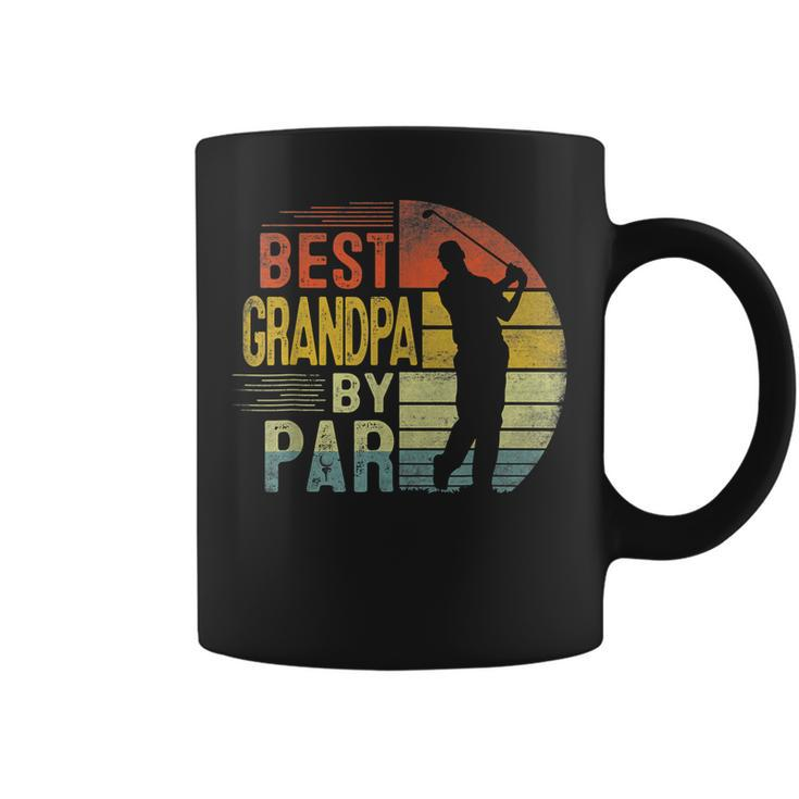 Best Grandpa By Par Daddy Fathers Day Gift Golf Lover Golfe  Coffee Mug