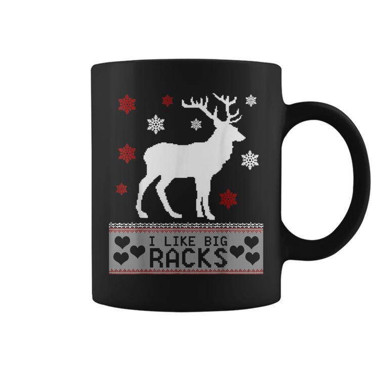 I Like Big Racks Ugly Christmas Sweater Coffee Mug