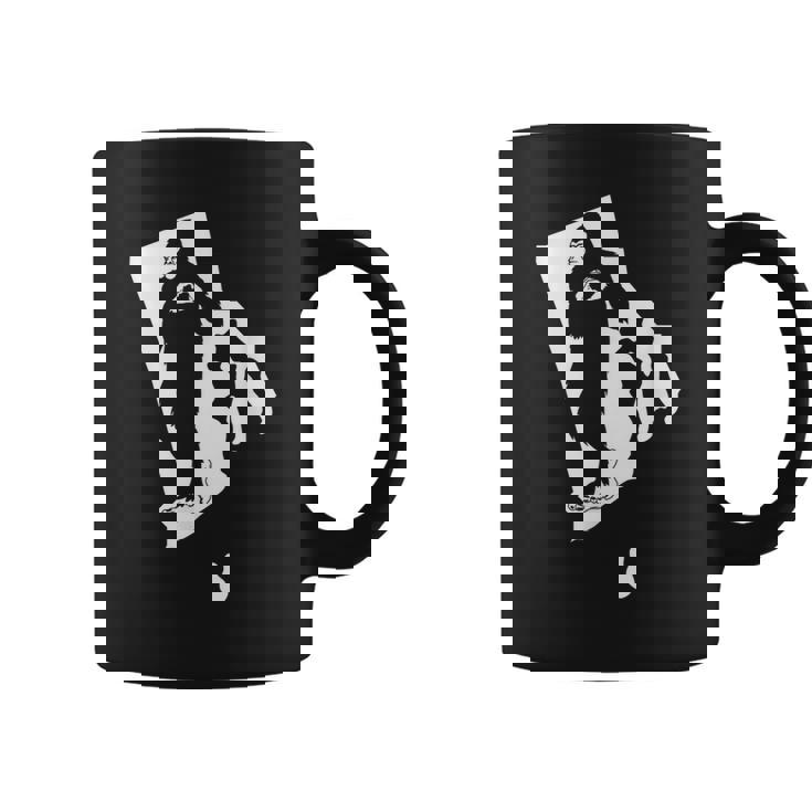 Bigfoot Rhode Island State Pride Sasquatch Love Rhode Island  Coffee Mug