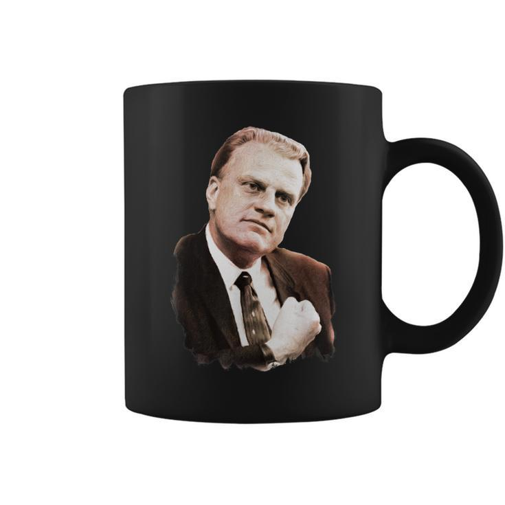 Billy Graham Revival Preacher Evangelist Coffee Mug
