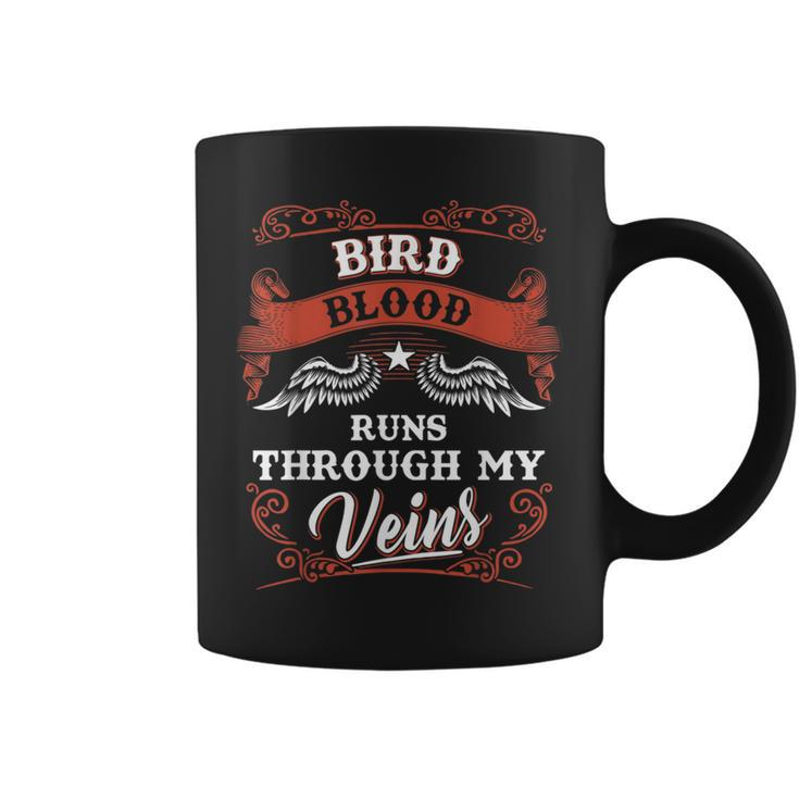 Bird Blood Runs Through My Veins Family Christmas Coffee Mug