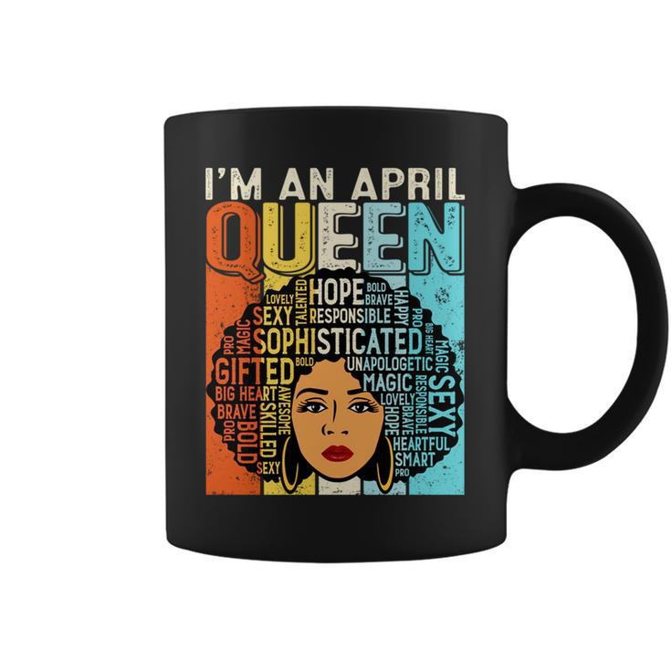 Birthday Junenth Queen Black History April Girls Retro   Coffee Mug