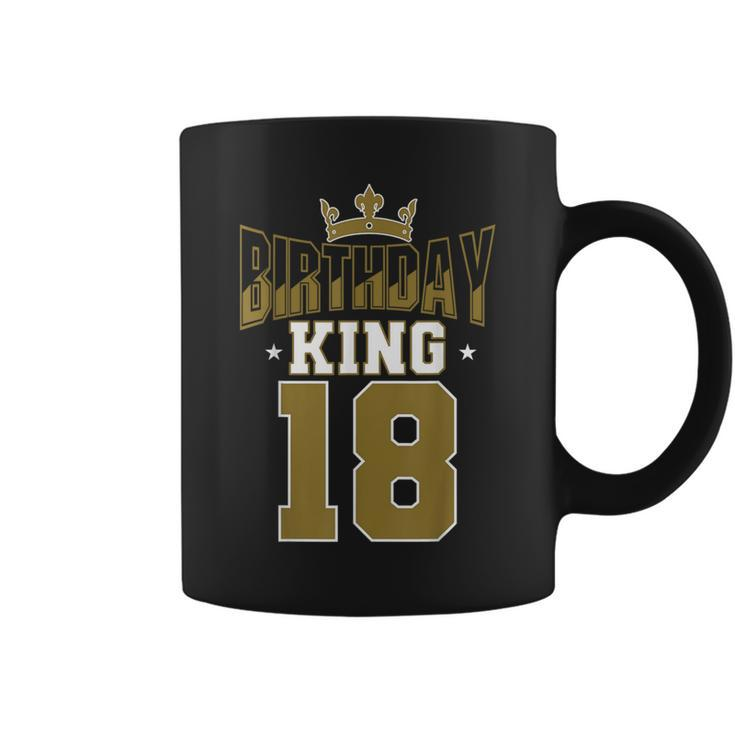 Birthday King 18 Bday Party Celebration 18Th Royal Theme Coffee Mug